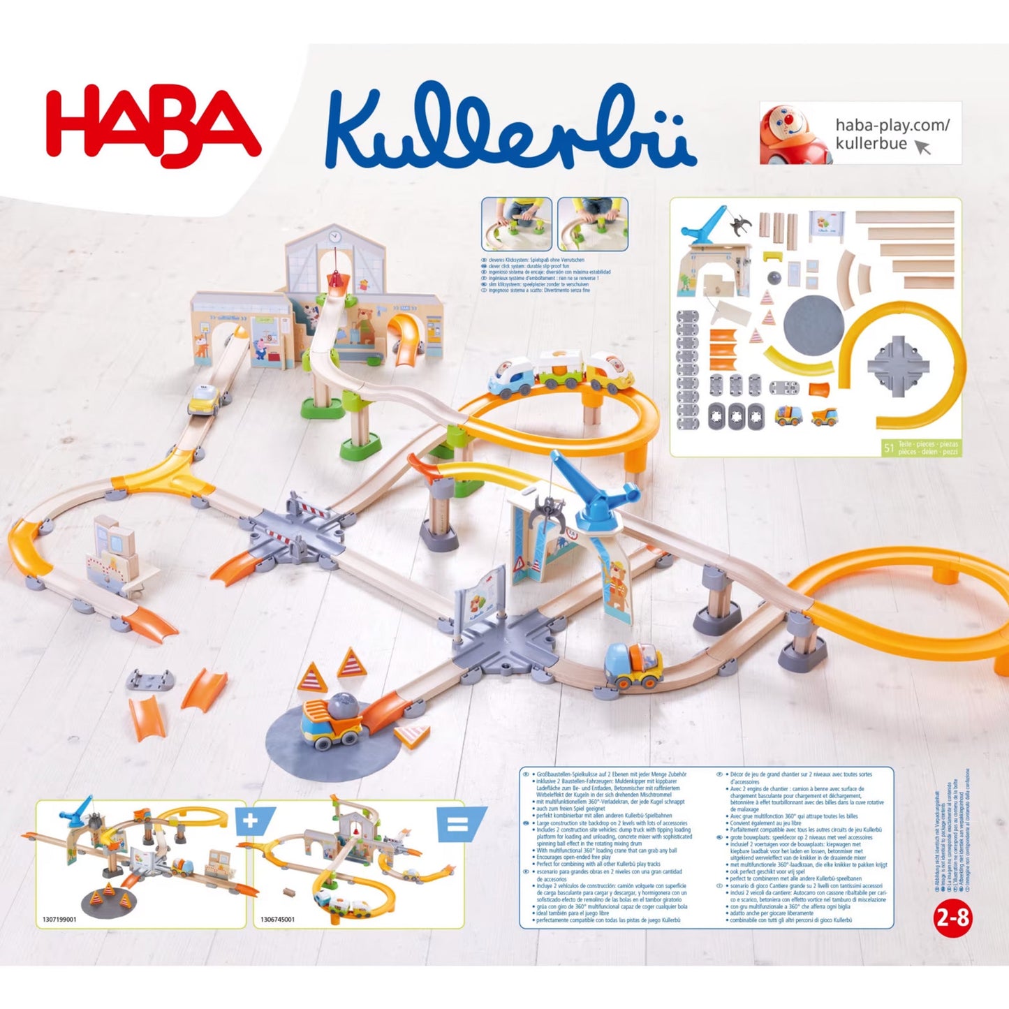 Kullerbü - Spielbahn Grosse Baustelle