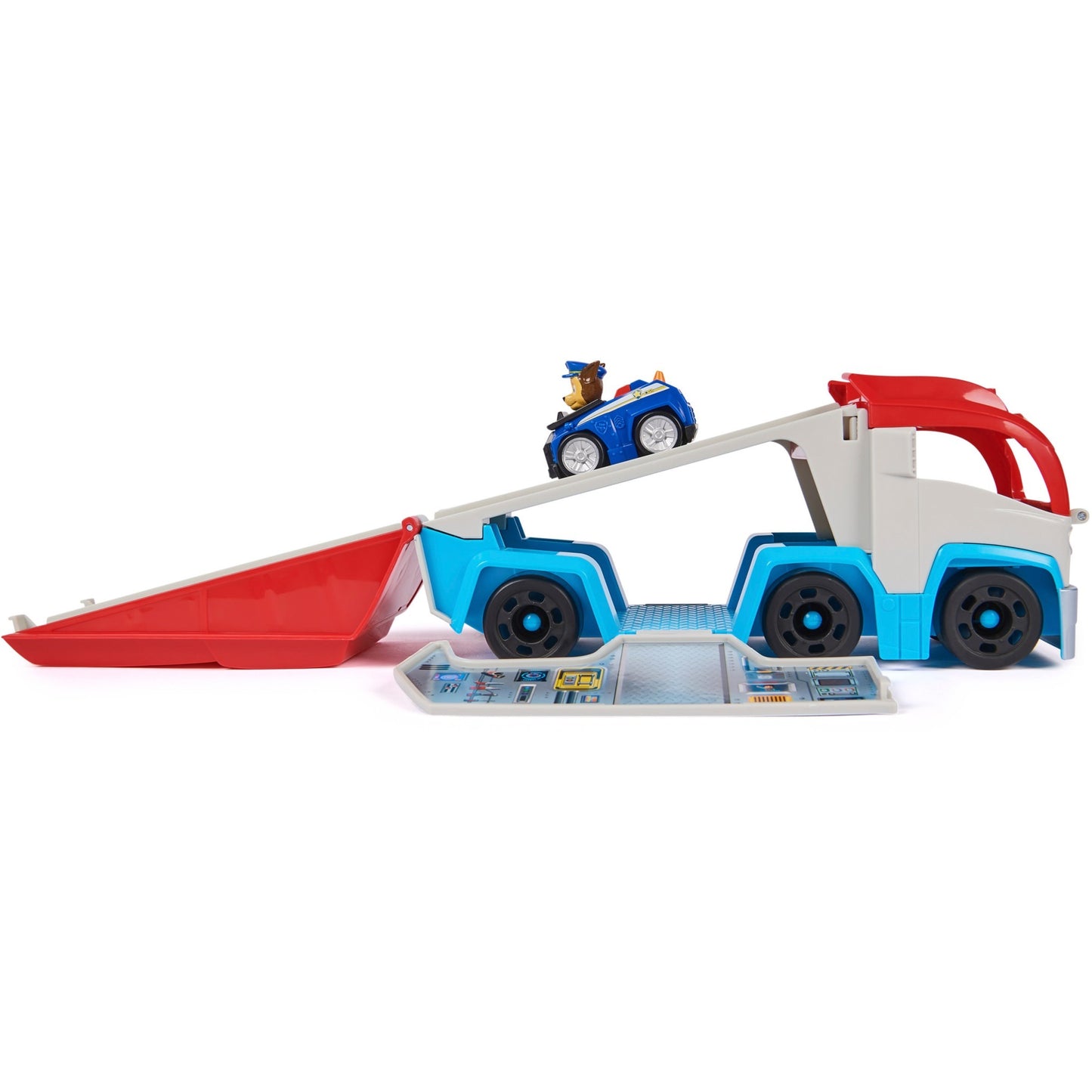 Spin Master Paw Patrol - Pup Squad Patroller mit Chase-Spielzeugauto, Spielfahrzeug