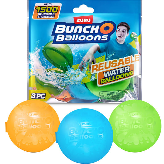 ZURU Bunch O Balloons wiederverwendbare Wasserballons 3er Pack