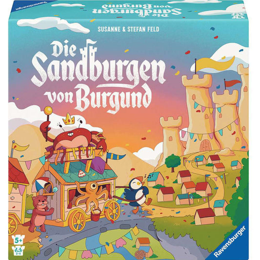 Die Sandburgen von Burgund, Brettspiel