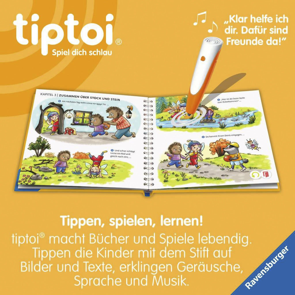 tiptoi Iggy Igel und die Sache mit der Freundschaft, Lernbuch