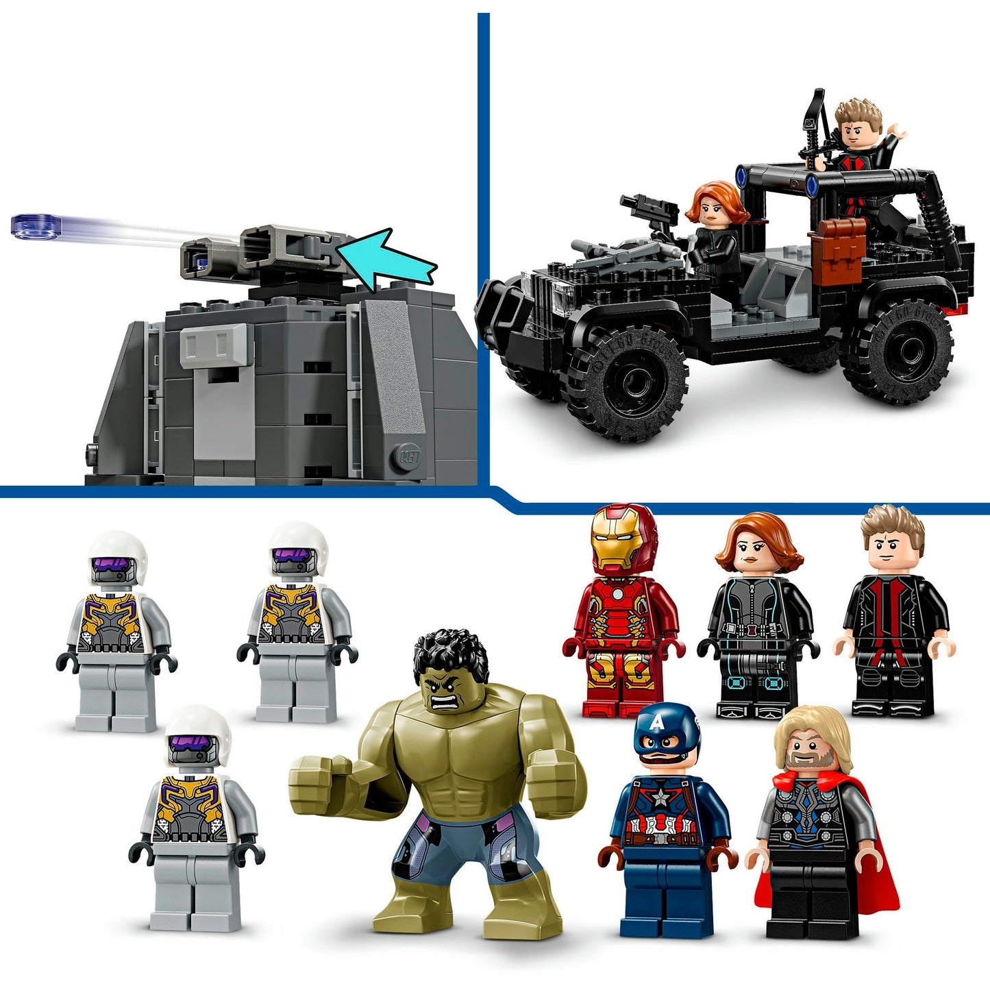 LEGO 76291 Marvel Super Heroes Avengers Assemble: Age of Ultron, Konstruktionsspielzeug