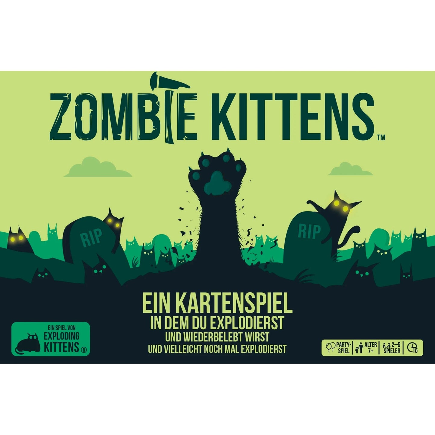 Asmodee Zombie Kittens, Kartenspiel