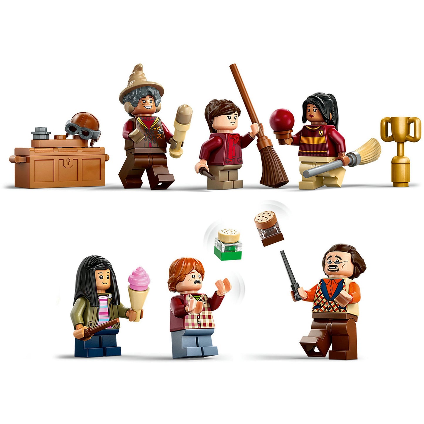 76452 Harry Potter Qualiät für Quidditch und Fortescues Eissalon, Konstruktionsspielzeug