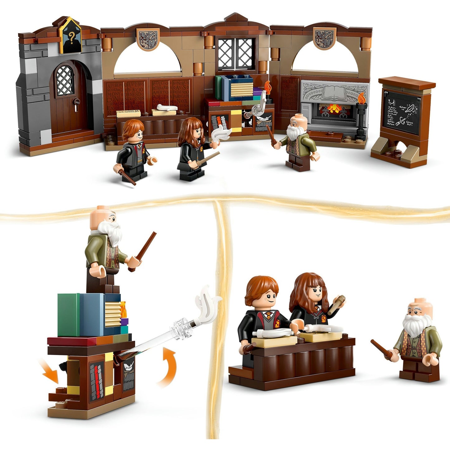 76442 Harry Potter Schloss Hogwarts: Zauberkunstunterricht, Konstruktionsspielzeug