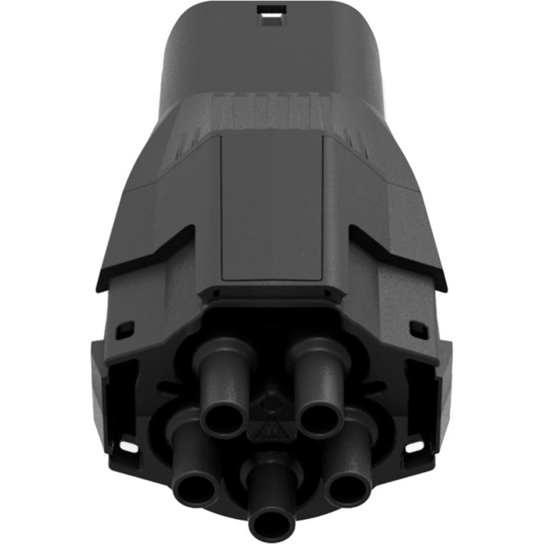 NRJkick Steckeraufsatz für Ladesäulen Typ 2, max. 32A, 22kW (schwarz/rot, für NRGkick Ladeeinheit)