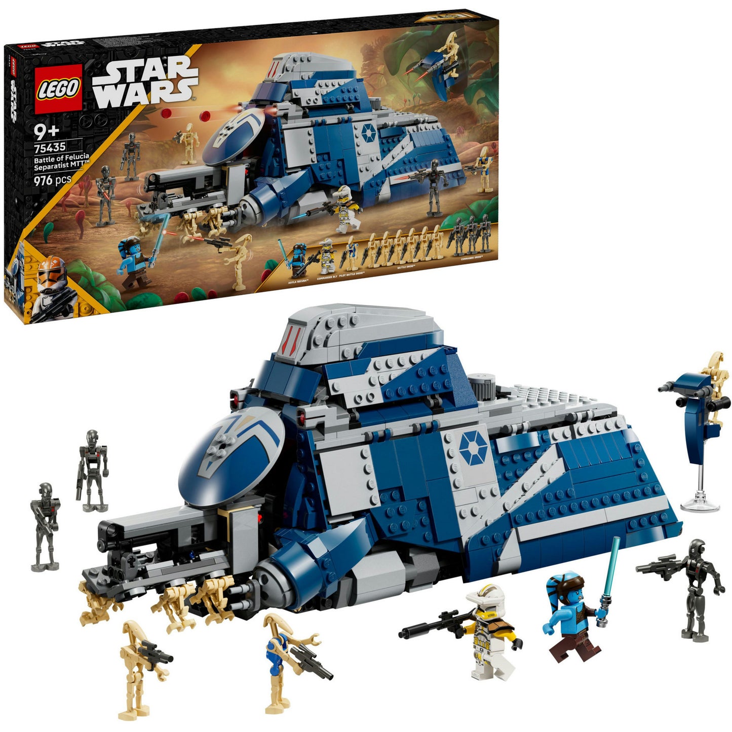 75435 Star Wars MTT der Separatisten in der Schlacht von Felucia, Konstruktionsspielzeug