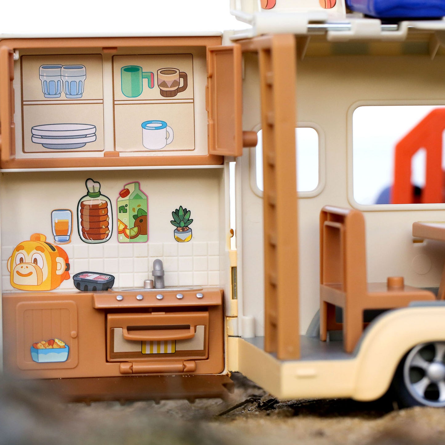 Bluey - Campervan-Spielset, Spielfahrzeug