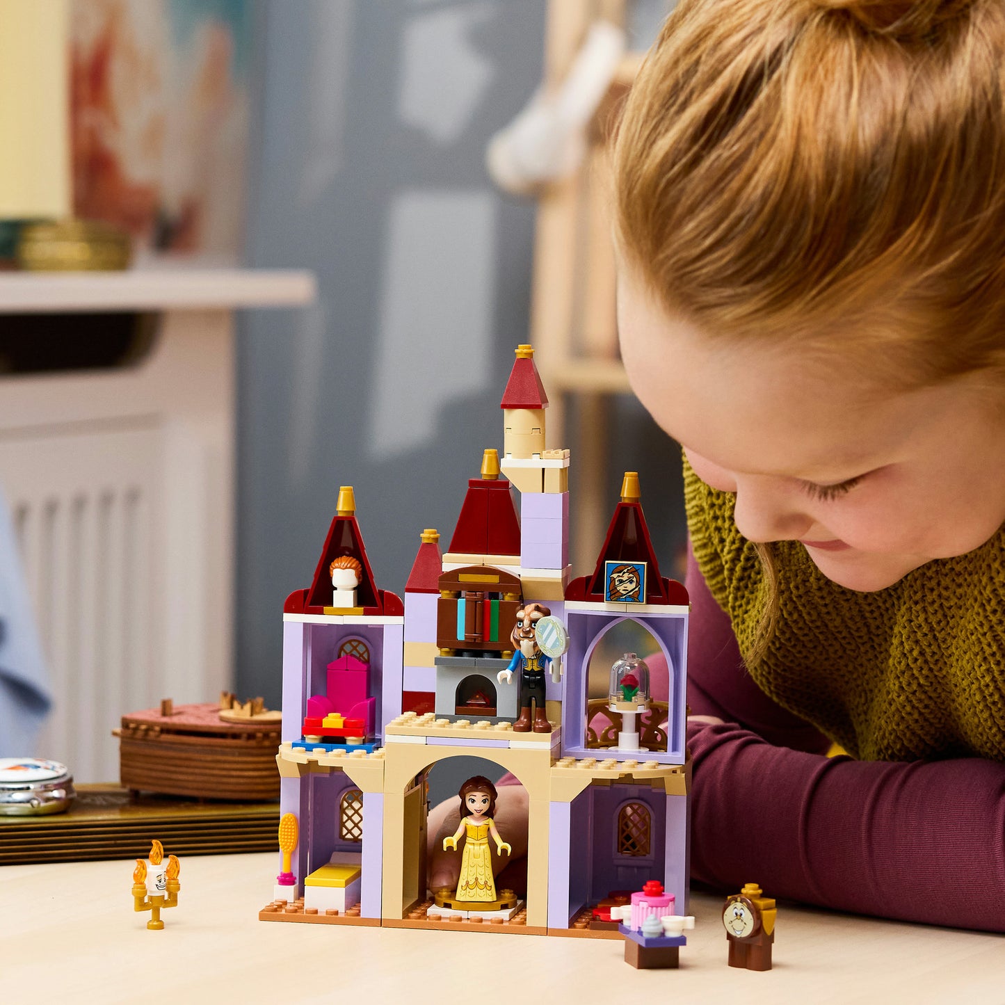 43289 Disney Princess Das verzauberte Schloss von Belle und dem Biest, Konstruktionsspielzeug