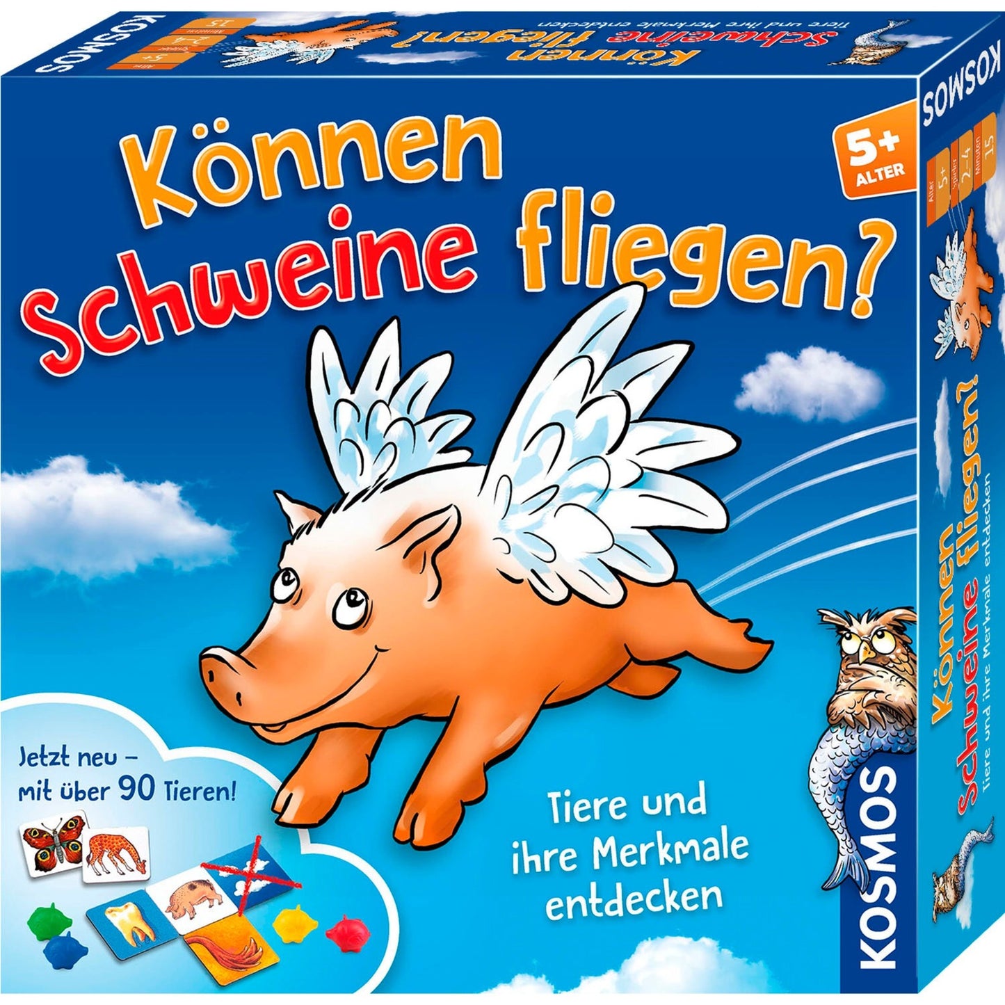 KOSMOS Können Schweine fliegen?, Brettspiel