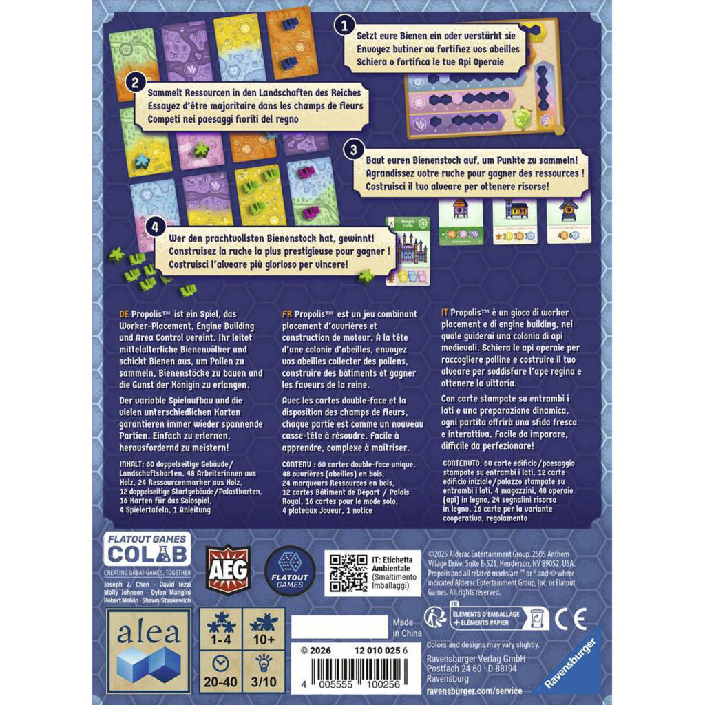 Propolis, Gesellschaftsspiel