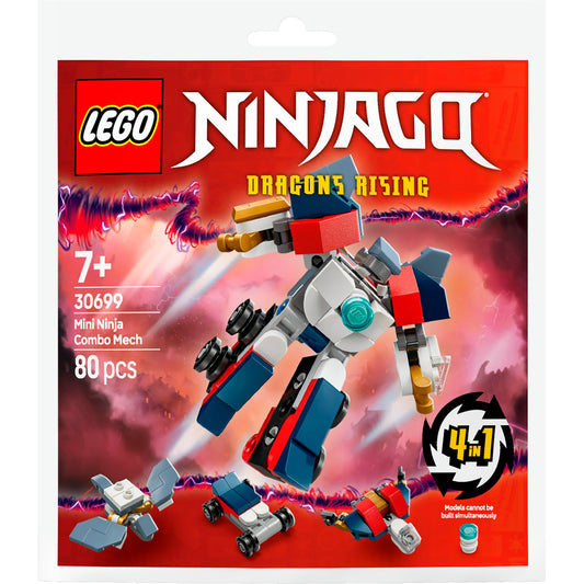 30699 Ninjago Mini-Kombi-Mech der Ninja, Konstruktionsspielzeug
