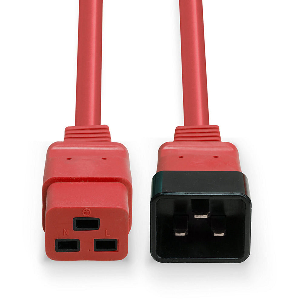 Netzverlängerungskabel C20 > C19, 2 Meter