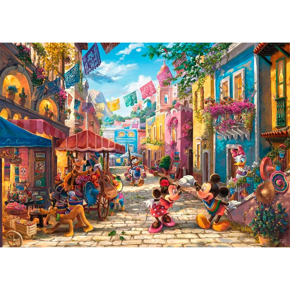 Schmidt Spiele Disney, Mickey & Minnie in Mexico 6000 57397 (6000 Teile)