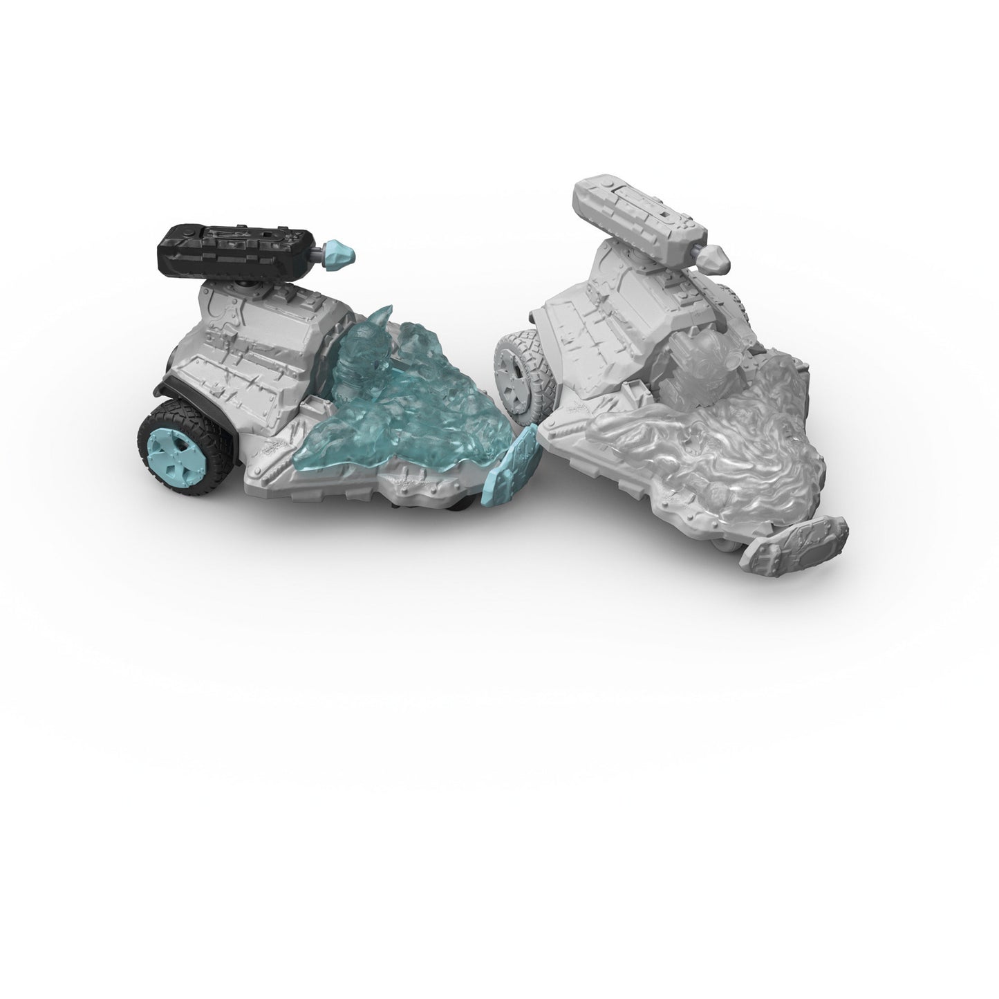 Eldrador Creatures Eis Düsenjet Fahrzeug mit Mini Cretaure, Spielfigur