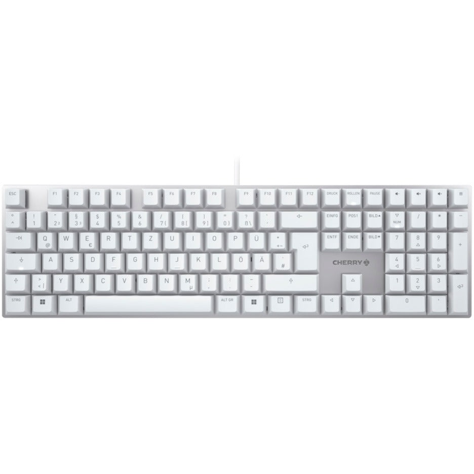 Cherry KC 200 MX (weiss/silber, DE-Layout, Cherry MX2A Brown)
