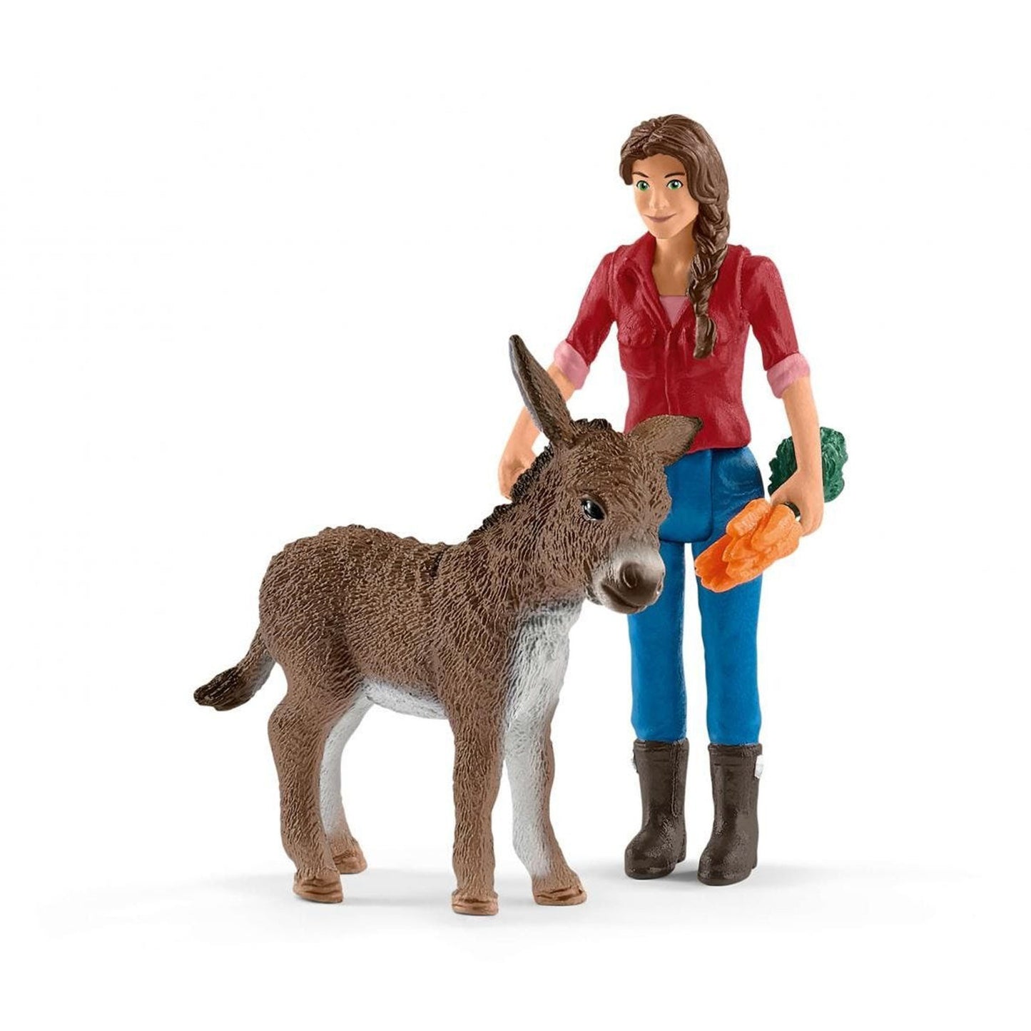 Schleich Farm World Bauernhaus mit Stall und Tieren