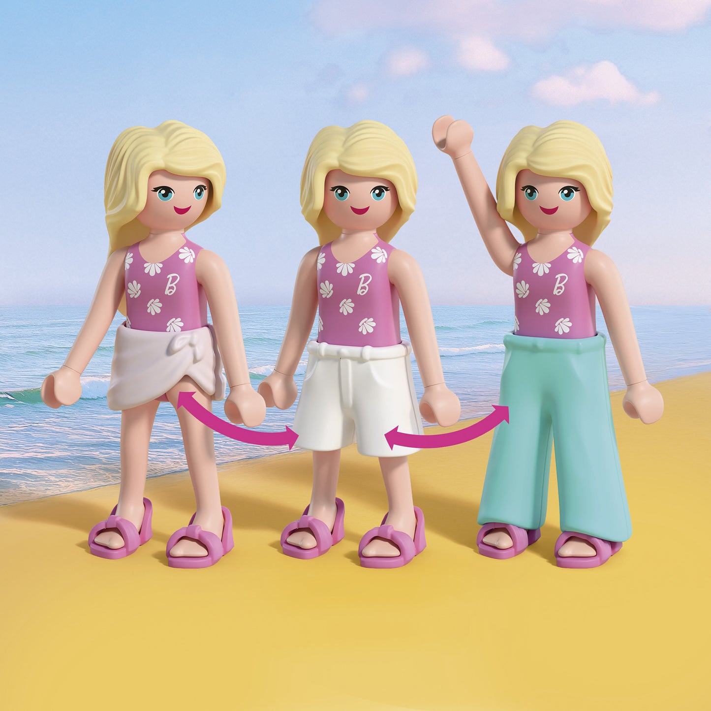 72124 Barbie Strandmode, Konstruktionsspielzeug
