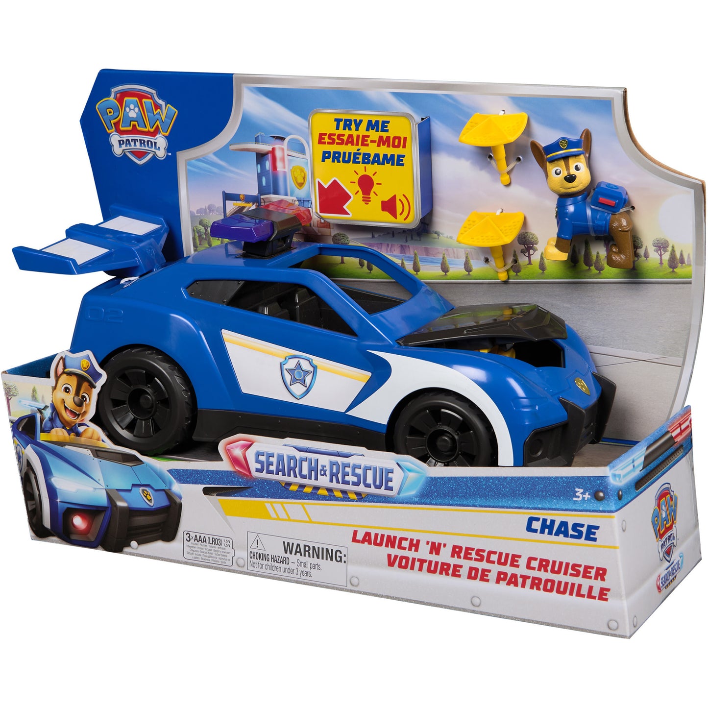 Paw Patrol - Search & Rescue: Launch N Rescue Cruiser Fahrzeug, Spielfahrzeug