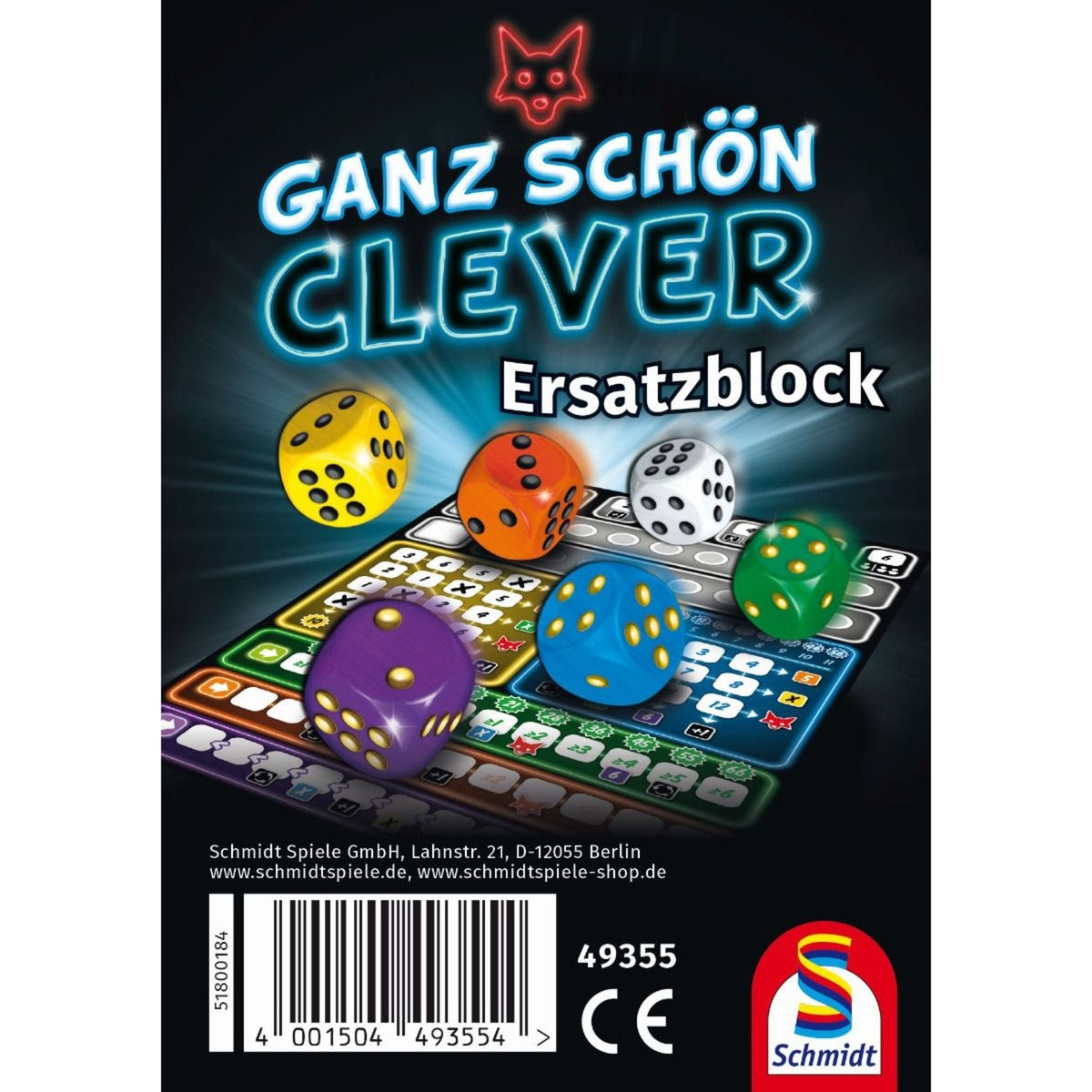 Schmidt Spiele Ganz schön clever! Einzelblock, Würfelspiel