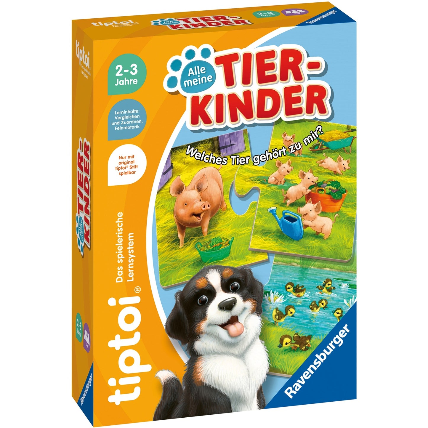 Ravensburger tiptoi Puzzle Alle meine Tierkinder