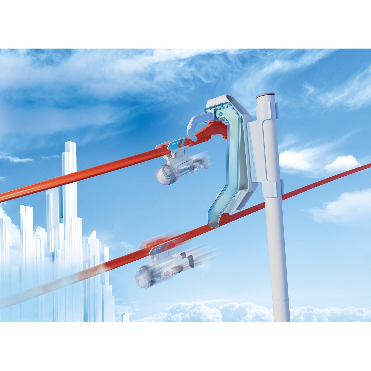 72060 Sky Trails: Kick Starter, Konstruktionsspielzeug