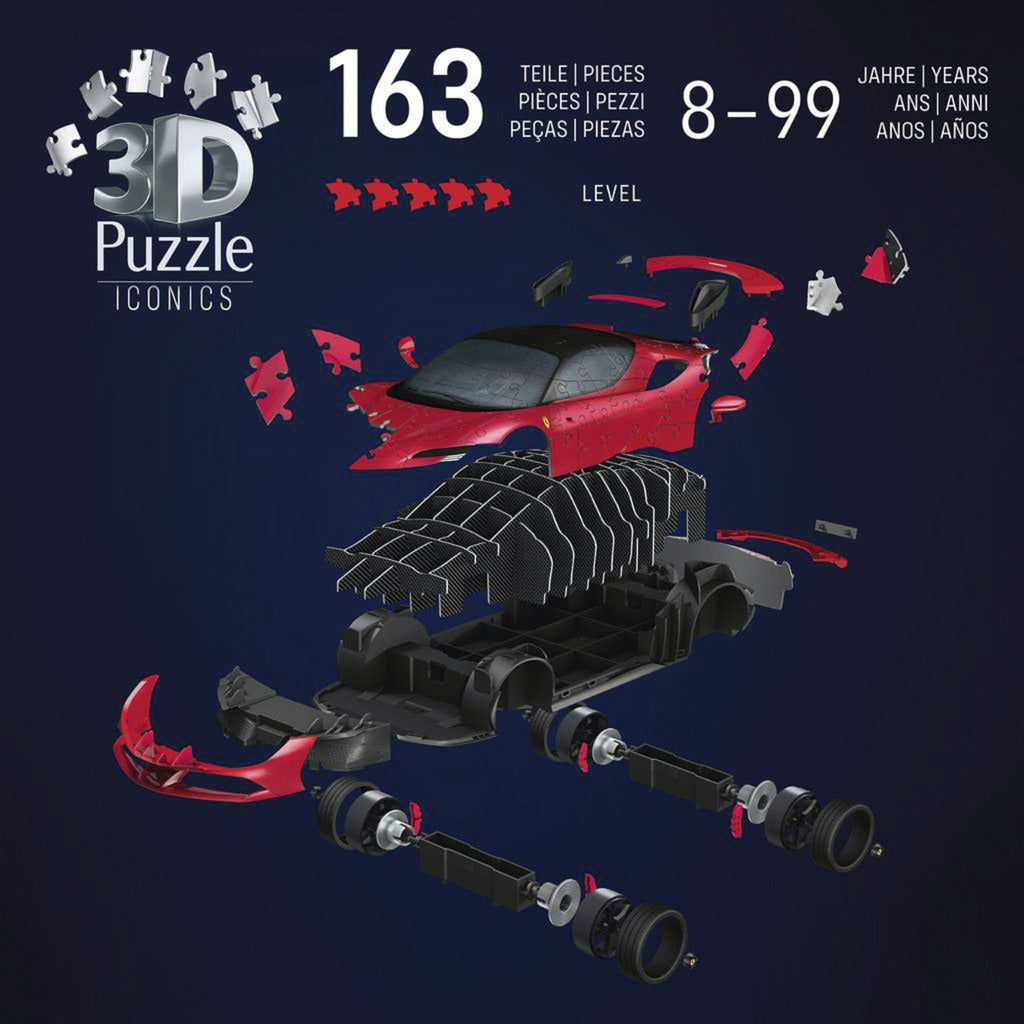 3D Puzzle Iconics: Ferrari SF90 Stradale
