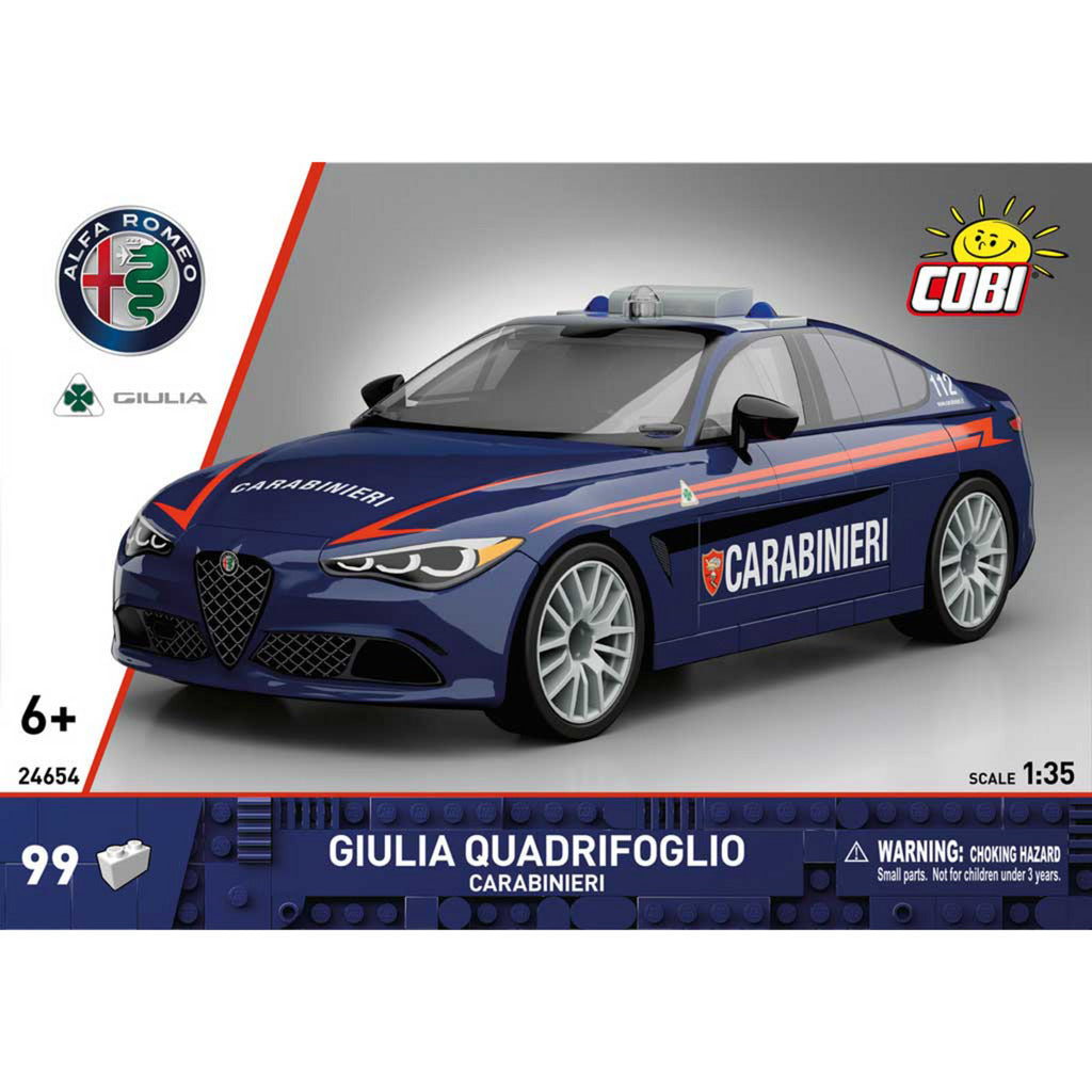 Giulia Quadrifoglio Carabinieri, Konstruktionsspielzeug
