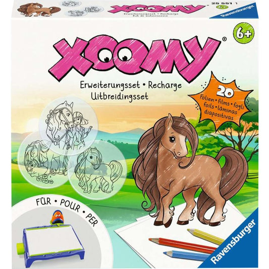 Xoomy Erweiterungsset Pferde, Malen