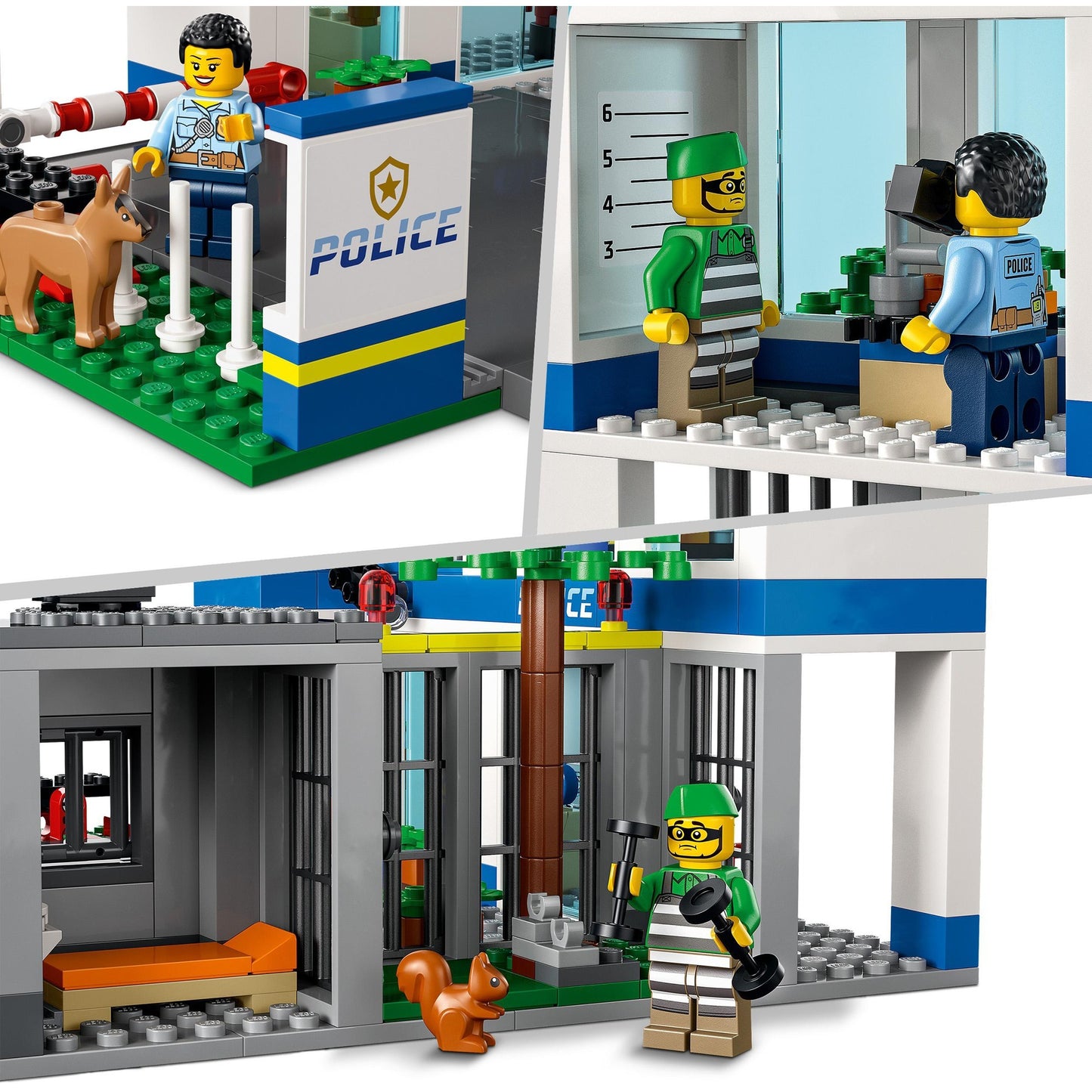 LEGO 60316 City Polizeistation, Konstruktionsspielzeug