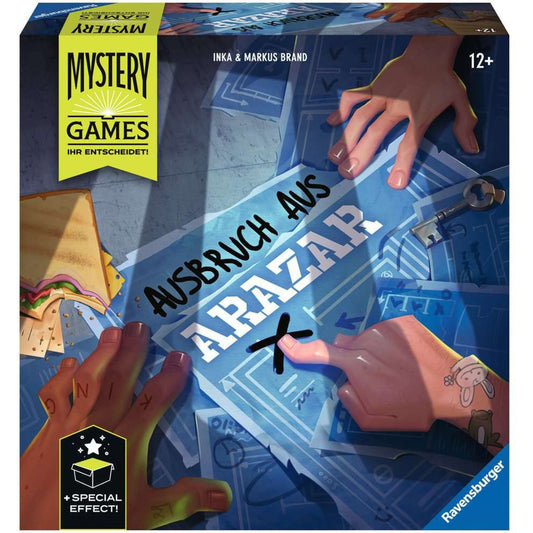 Ravensburger Mystery Games - Der Ausbruch aus Arazar, Brettspiel