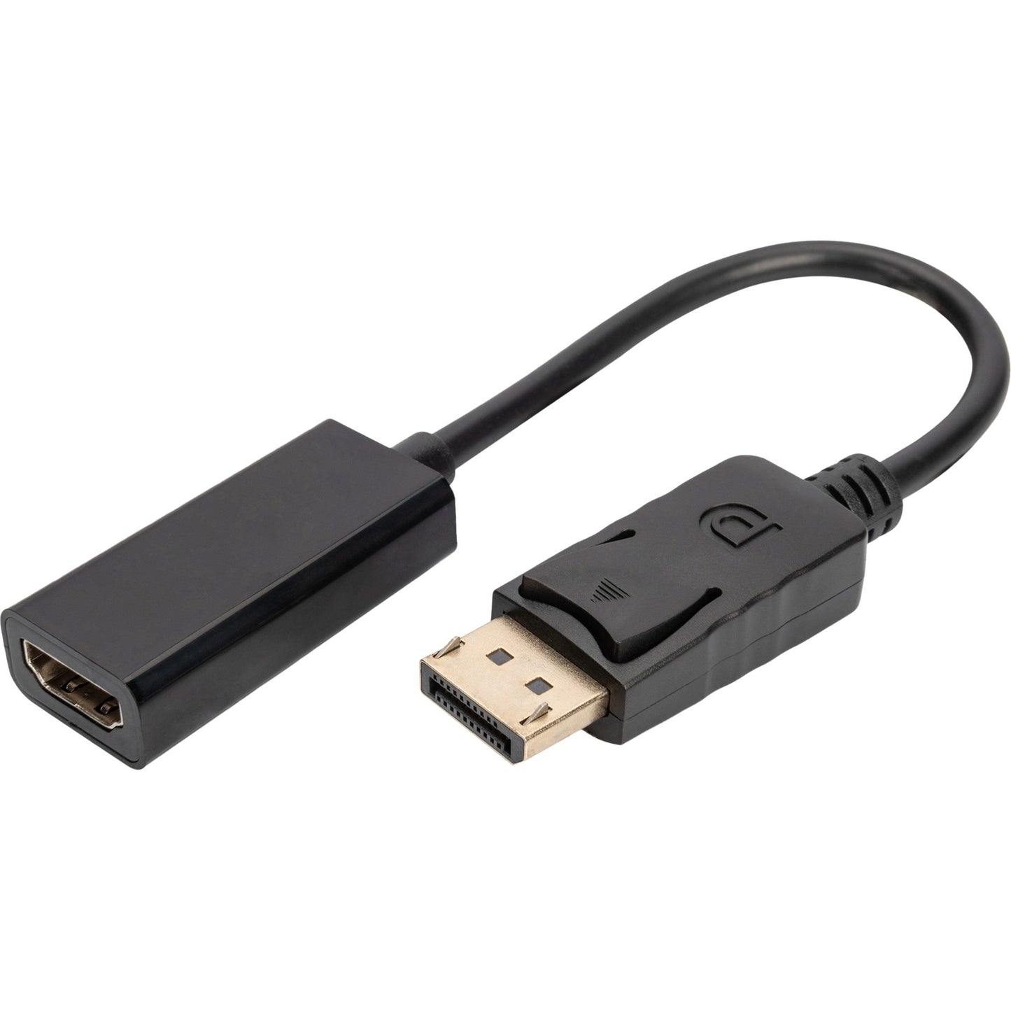 Digitus Adapter / Konverter DisplayPort > HDMI (schwarz, 15cm)