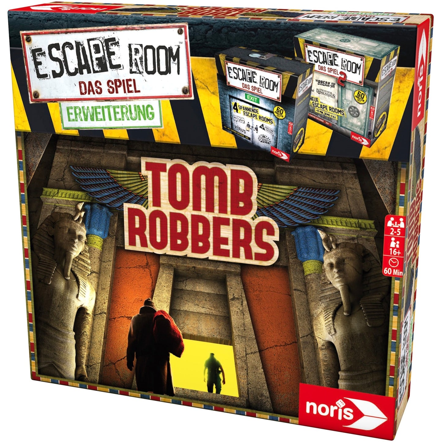 Noris Escape Room - Das Spiel Tomb Robbers, Partyspiel