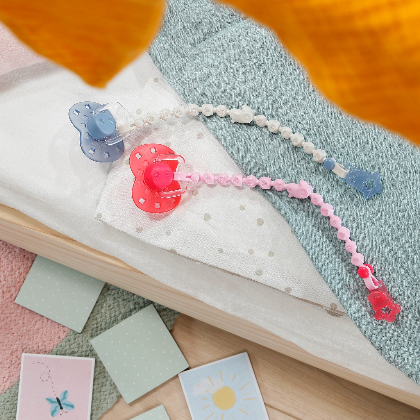 BABY born Magischer Schnuller mit Clip, Puppenzubehör
