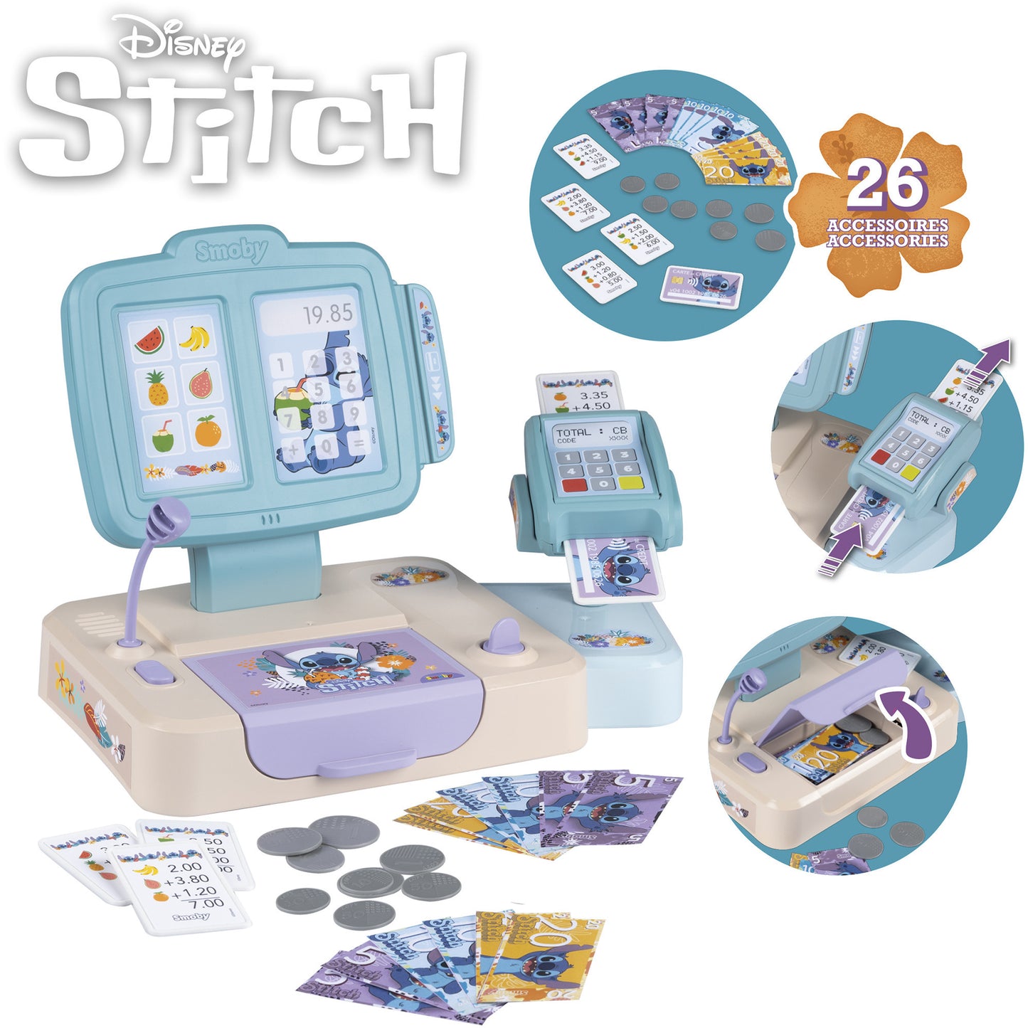 Stitch Supermarktkasse, Kaufladen