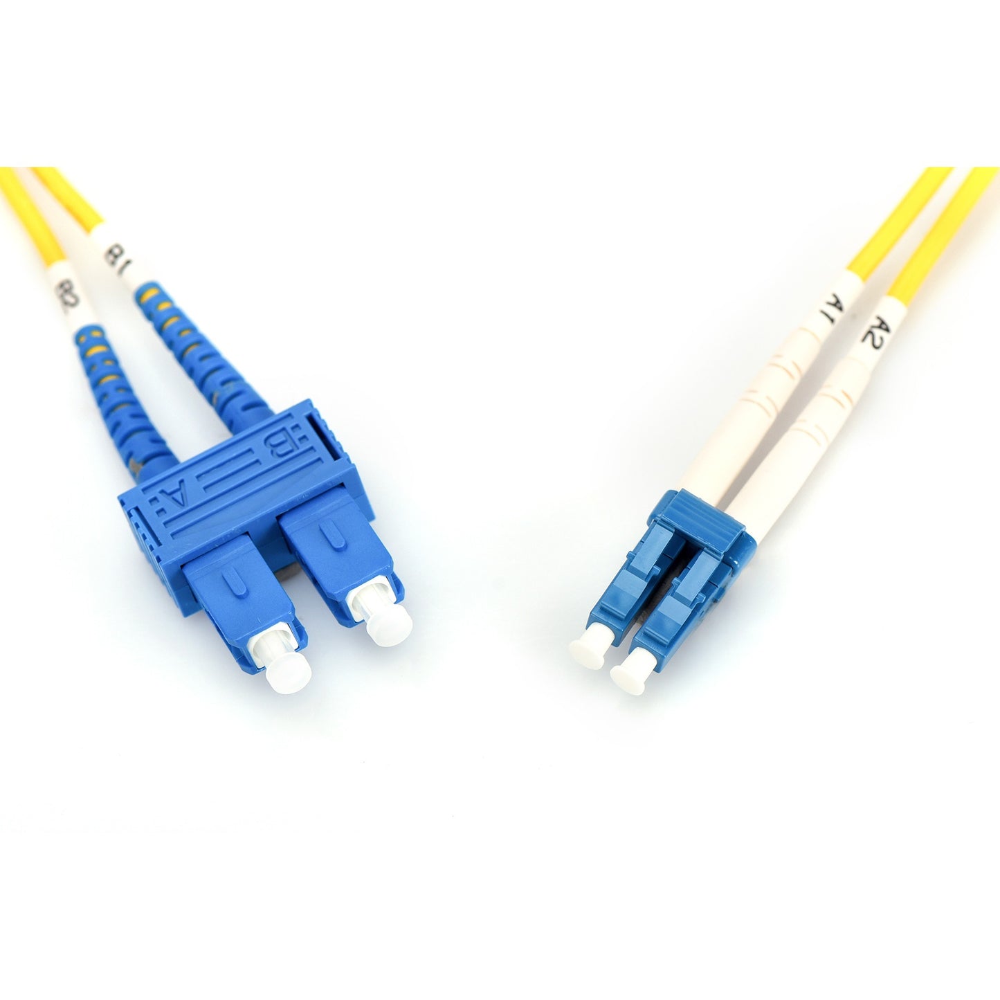LWL Patchkabel, Duplex, LC > SC Stecker, Singlemode OS2
