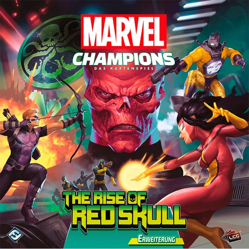 Asmodee Marvel Champions: Das Kartenspiel - The Rise of Red Skull