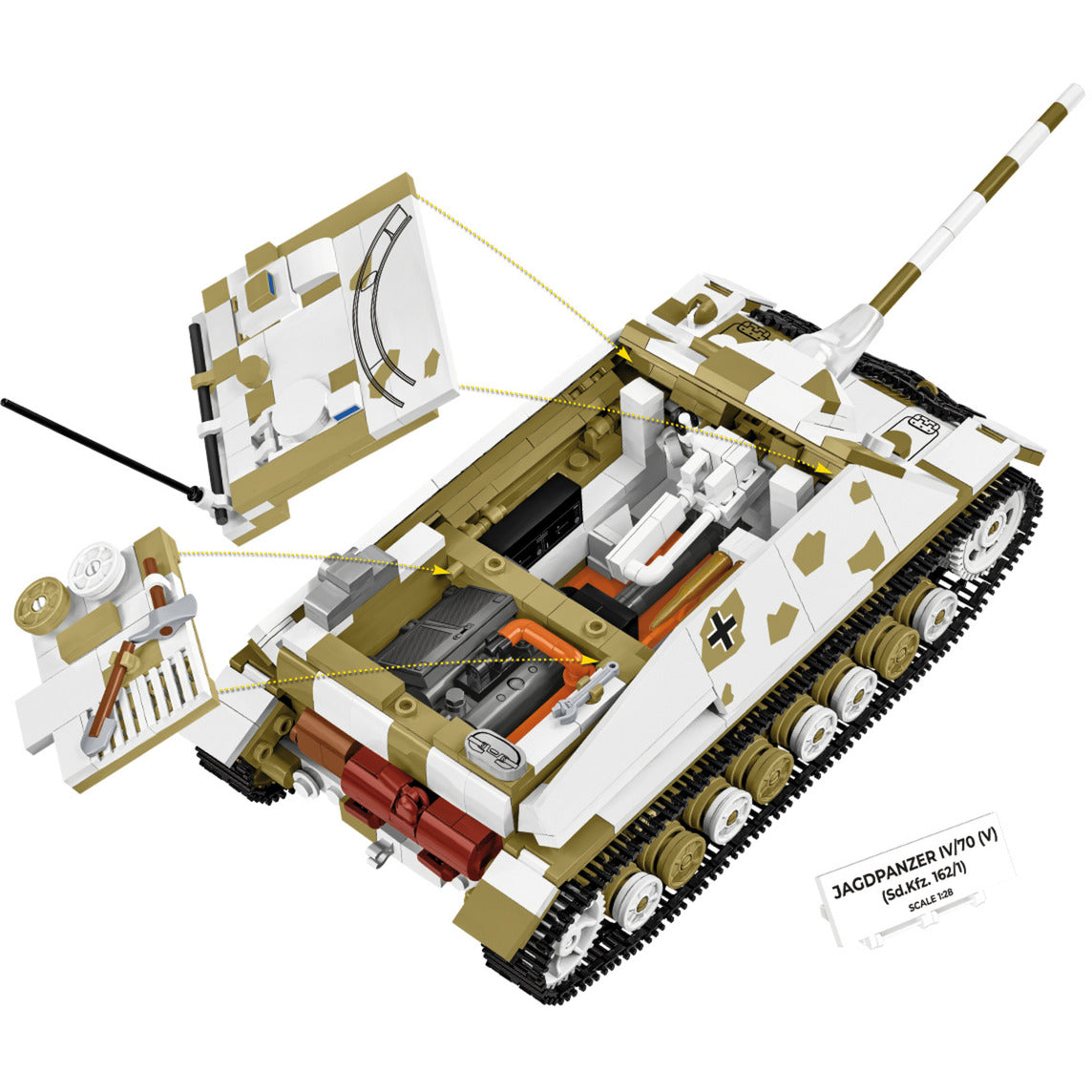 Jagdpanzer IV/70 (V) (Sd.Kfz.162/1), Konstruktionsspielzeug