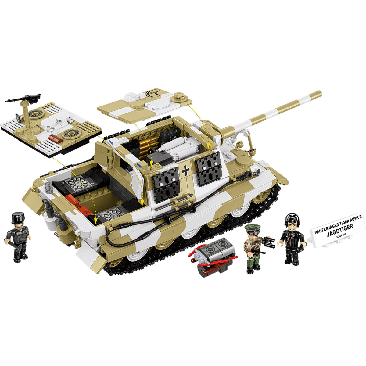 Panzerjäger TIGER Ausf. B Jagdtiger, Konstruktionsspielzeug