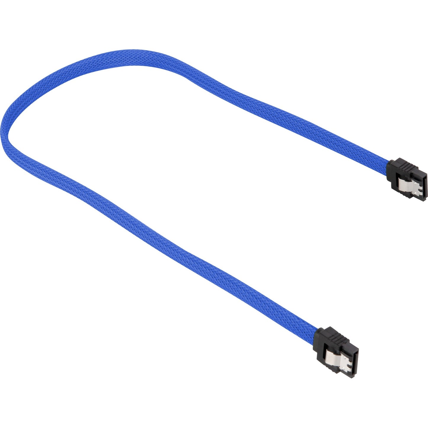 Sharkoon Sata III Kabel sleeve (blau, 30 cm)