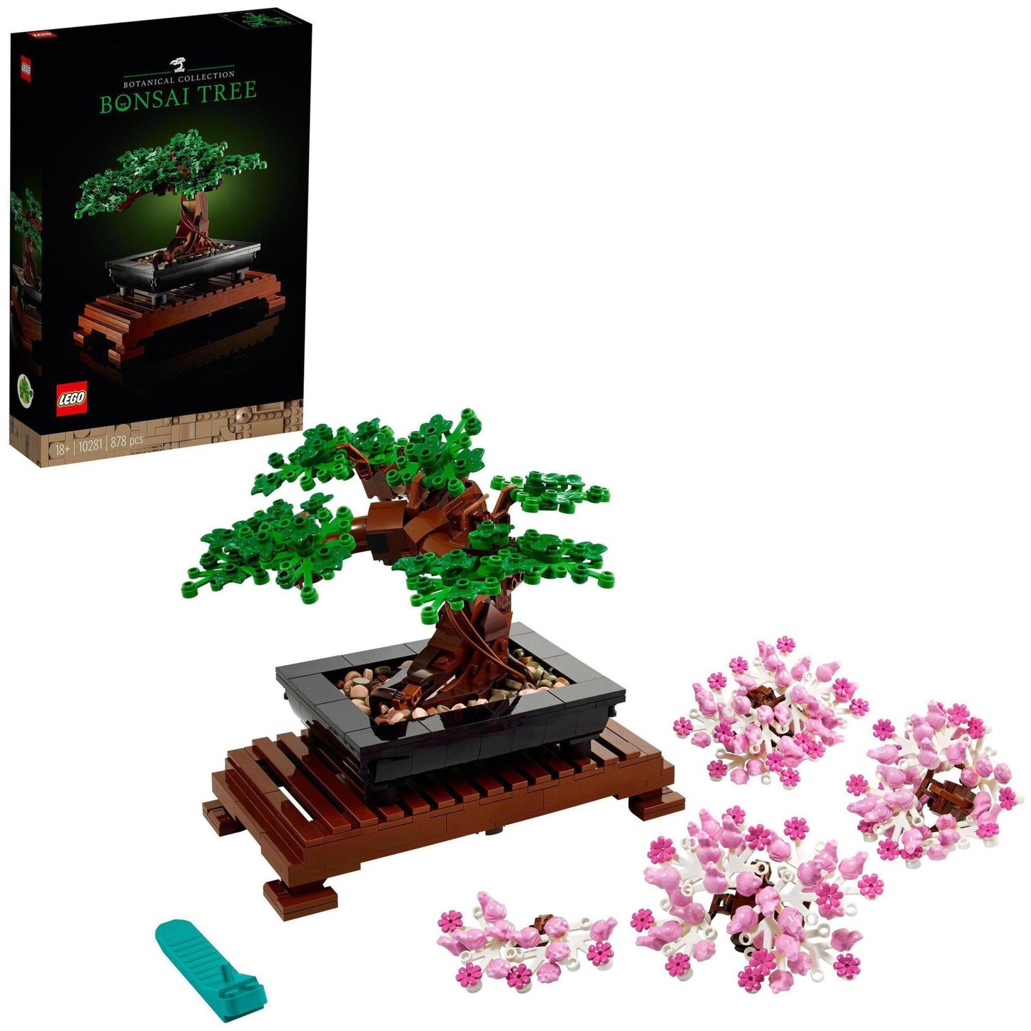 LEGO 10281 Creator Expert Bonsai Baum, Konstruktionsspielzeug