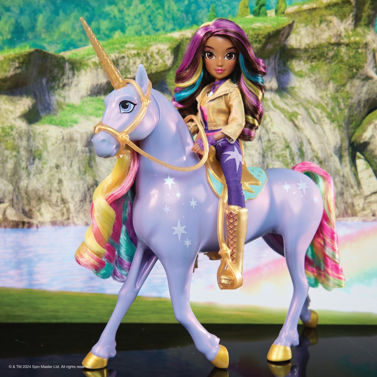 Spinmaster Unicorn Academy - Sophia und Licht-Magie Wildstar