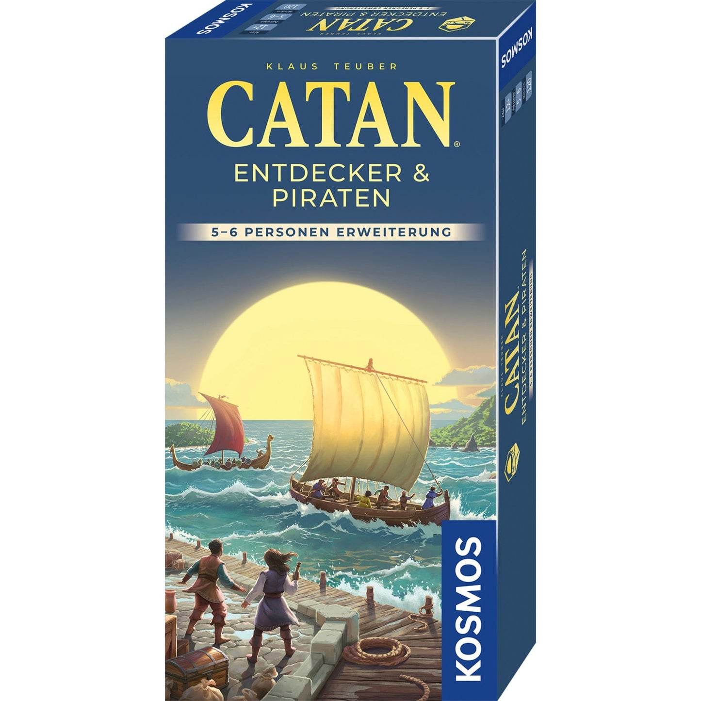 CATAN - Entdecker & Piraten 5-6 Personen Erweiterung, Brettspiel