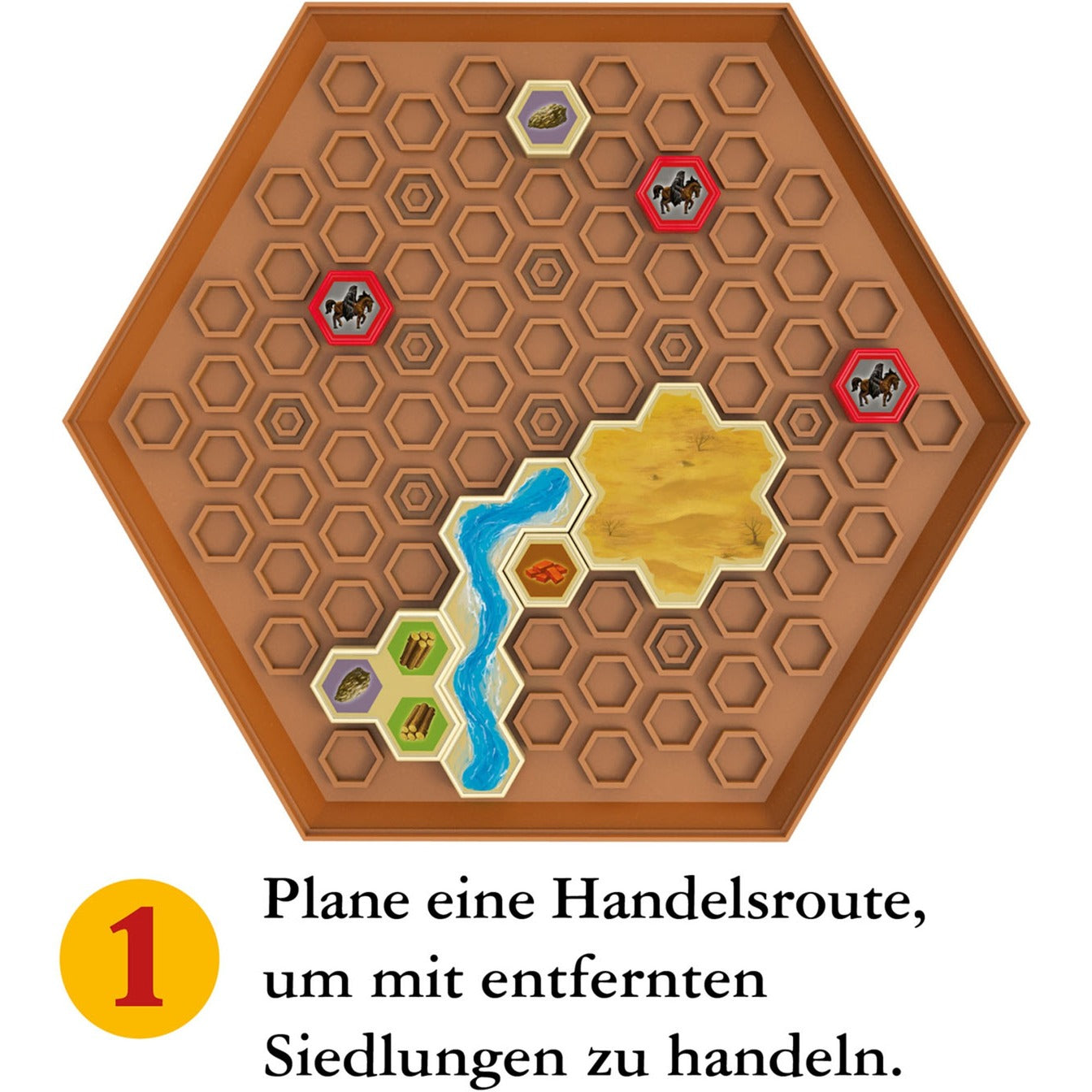 KOSMOS CATAN - Logik Rätsel, Brettspiel