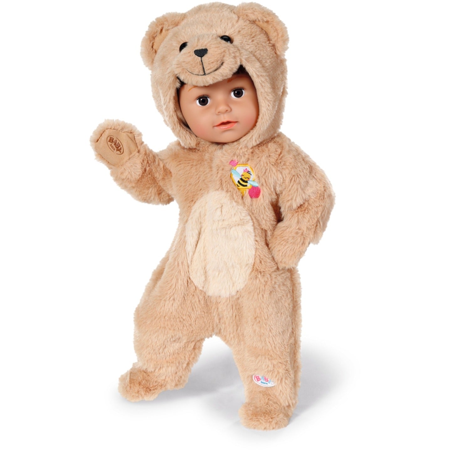 ZAPF Creation BABY born® Bär Kuschelanzug 43cm