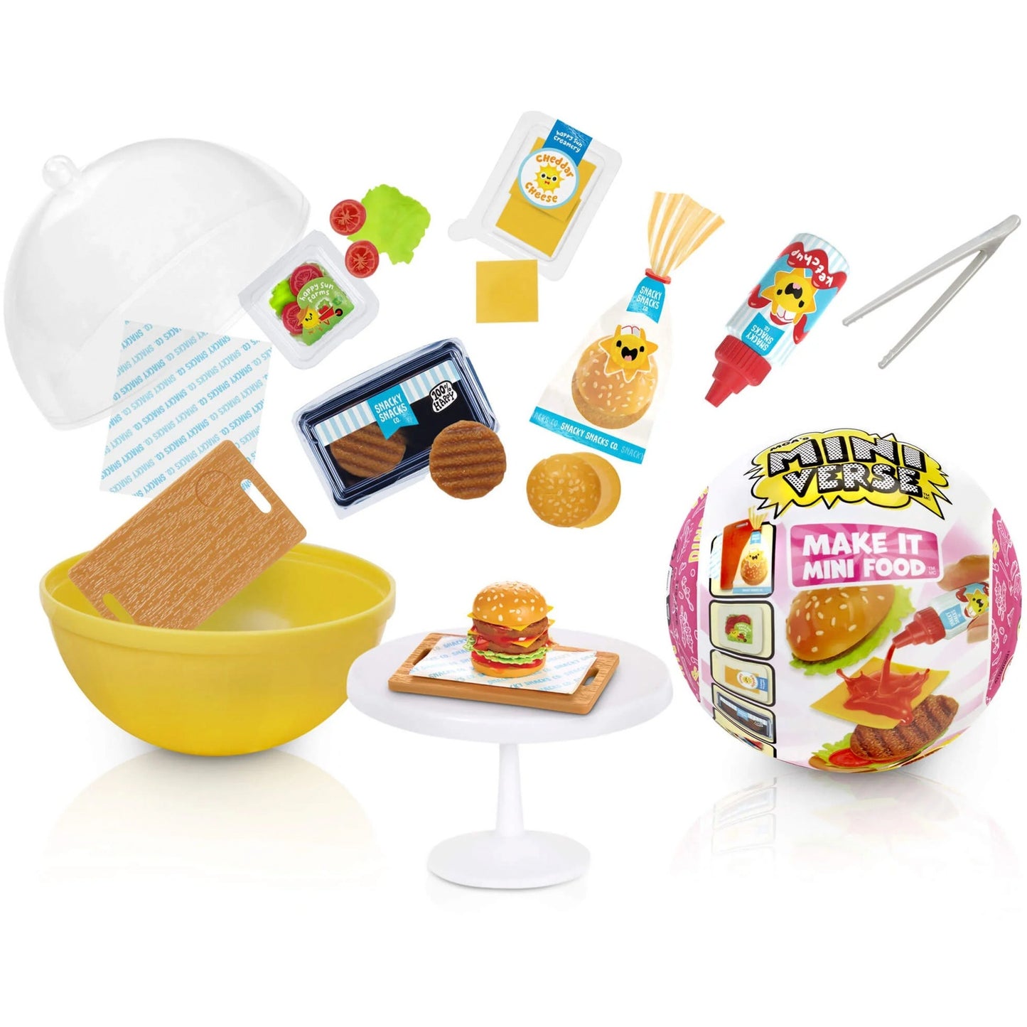 MGA Entertainment MGA's Miniverse Make It Mini Food Diner Serie 3 Mini Collectibles (sortierter Artikel)