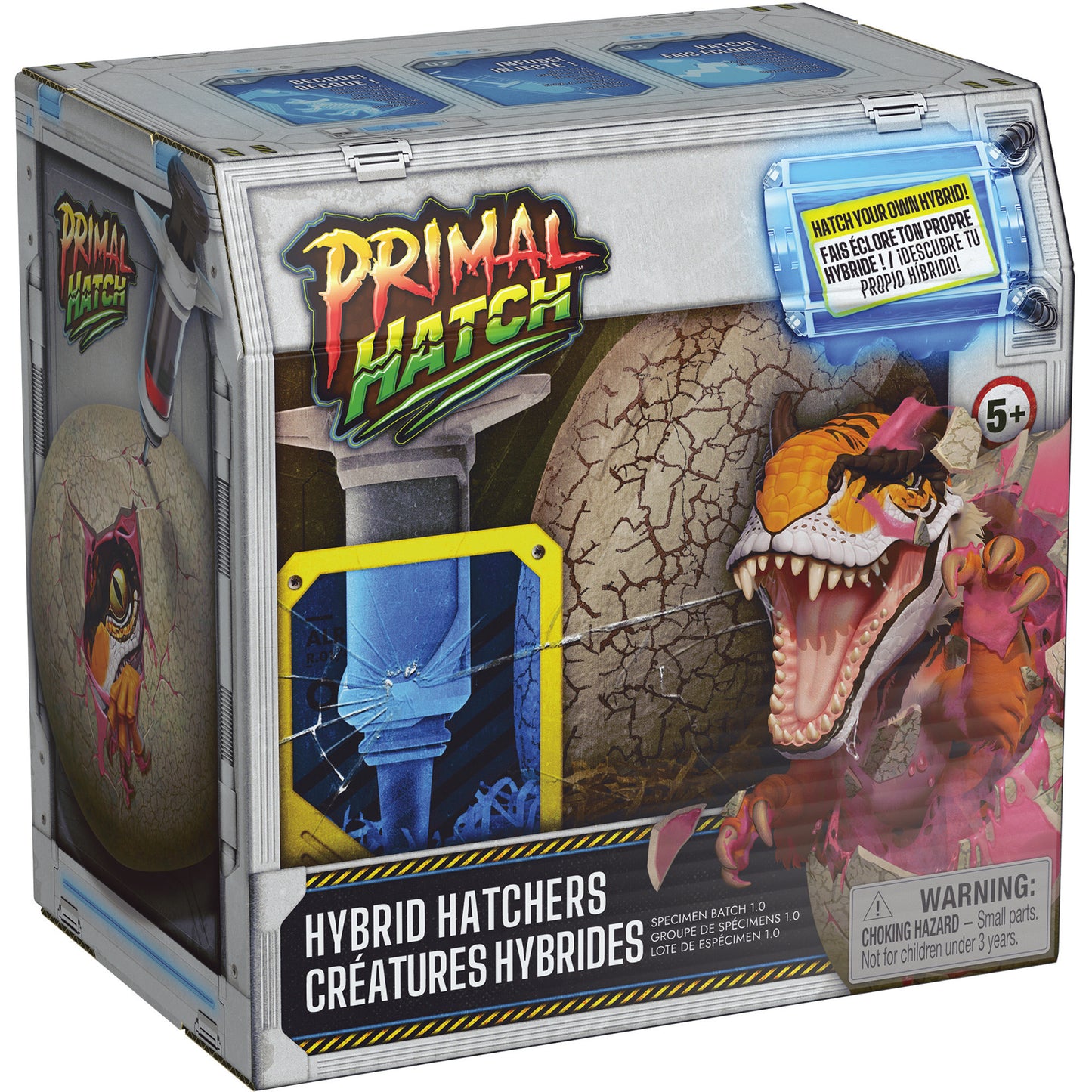 Primal Hatch Hybrid Dinos - Dino Actionfigur im Ei, Spielfigur