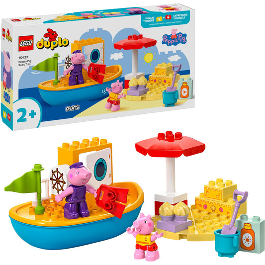 LEGO 10432 DUPLO Peppas Bootsausflug, Konstruktionsspielzeug