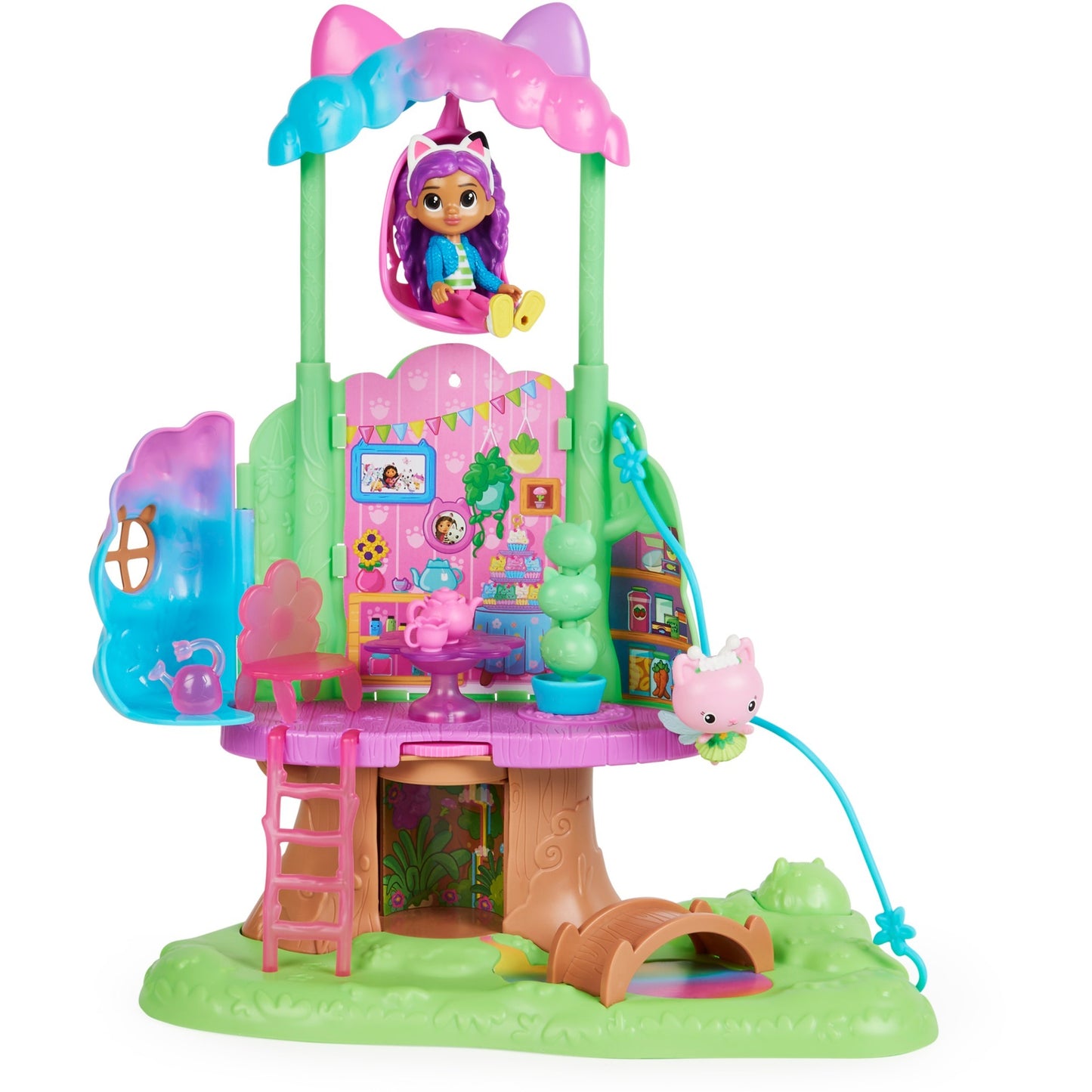 Spinmaster Gabby's Dollhouse - Kitty Fairy's Garten Spielset