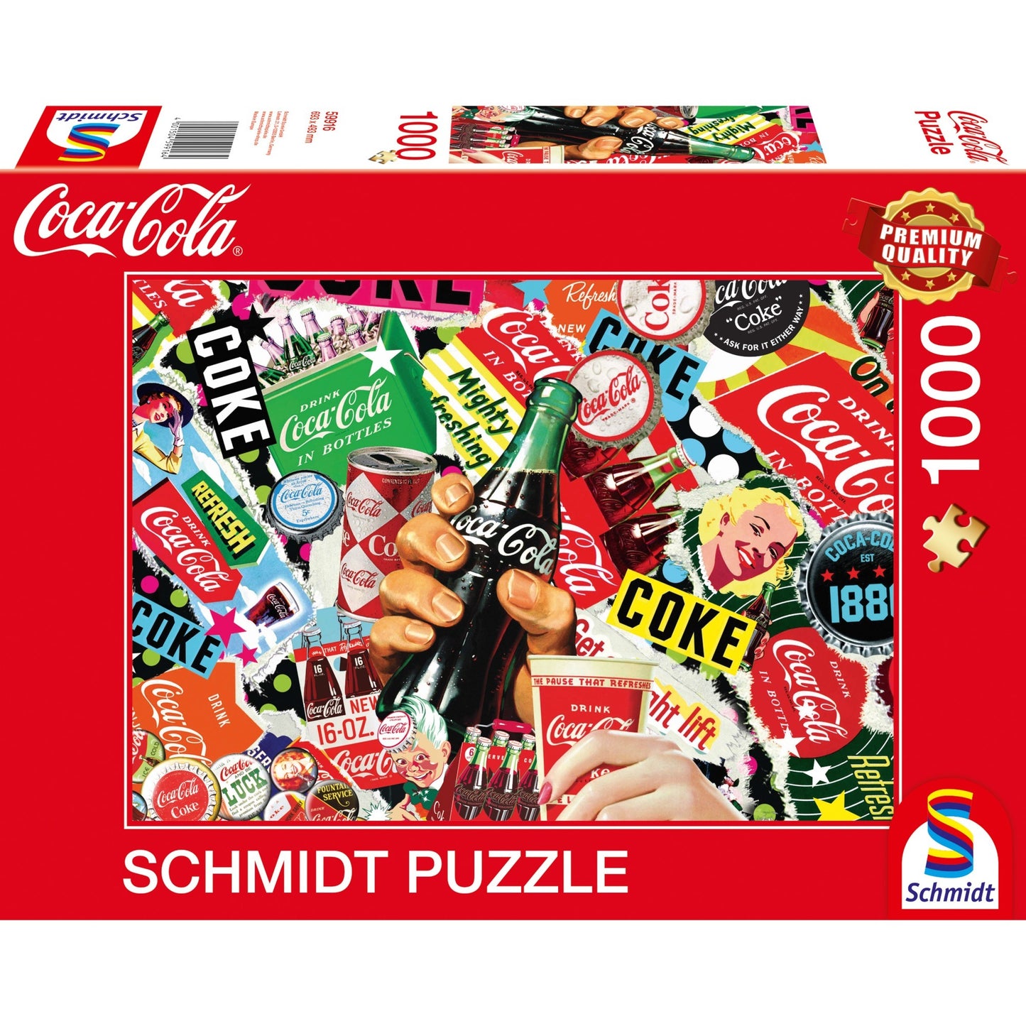 Schmidt Spiele Coca-Cola is it! (1000 Teile)